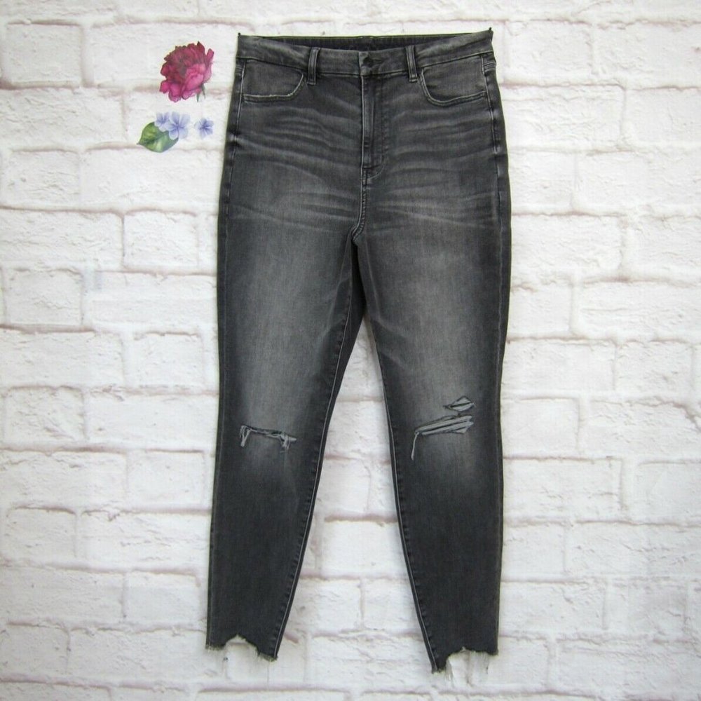 American Eagle Curvy Highest Rise Jegging Next Level Stretch Womens 14 Reg